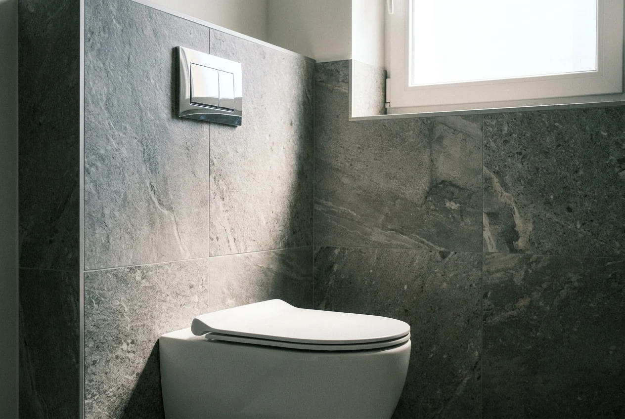 WC suspendu à Morières-lès-Avignon