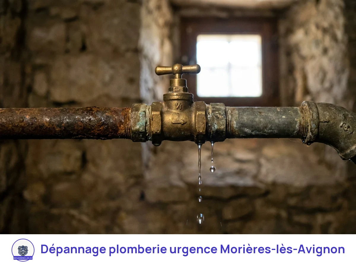Dépannage plomberie urgence à Morières-lès-Avignon
