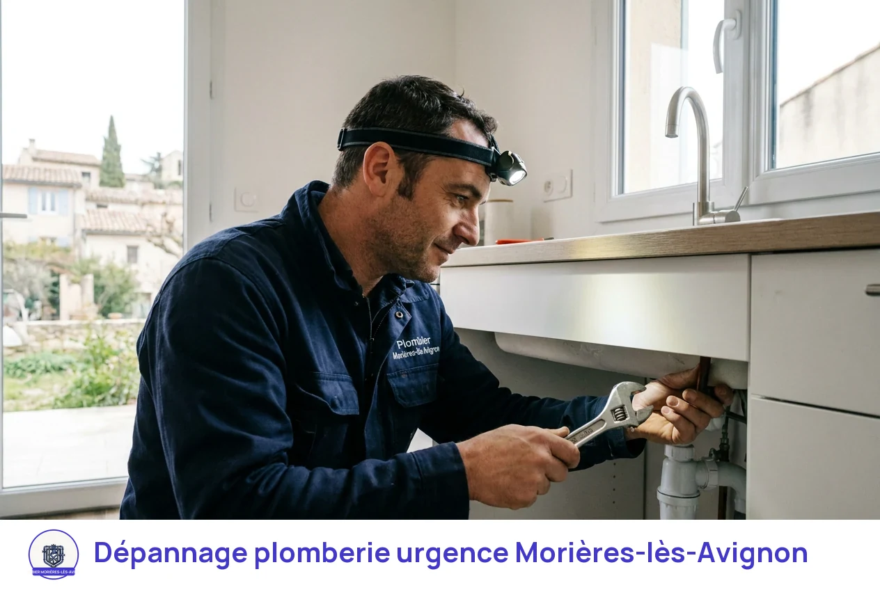 Dépannage plomberie urgence à Morières-lès-Avignon