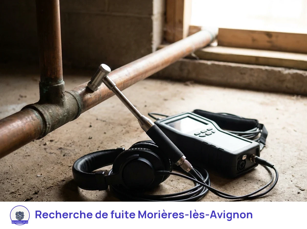 Recherche de fuite à Morières-lès-Avignon