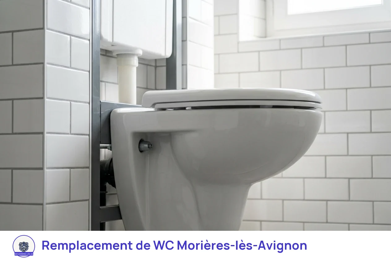 Remplacement de WC à Morières-lès-Avignon