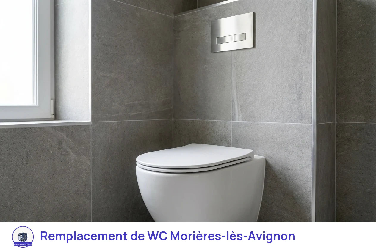 Remplacement de WC à Morières-lès-Avignon