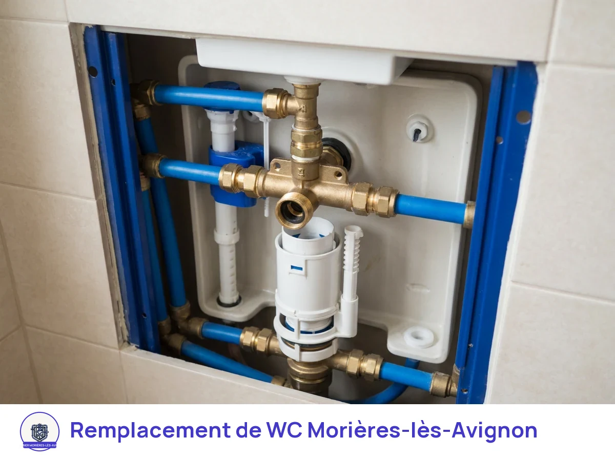 Remplacement de WC à Morières-lès-Avignon